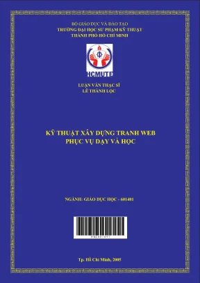 Kỹ thuật xây dựng trang web phục vụ dạy và học