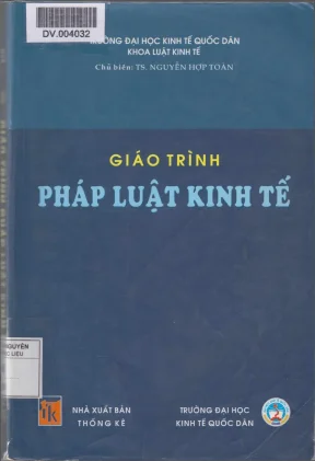 Giáo trình pháp luật kinh tế