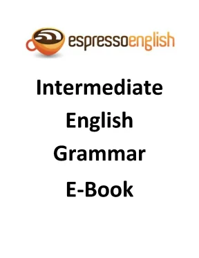 Intermediate english grammar