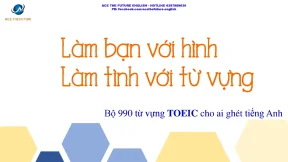 Từ vựng toeic lesson 1 20