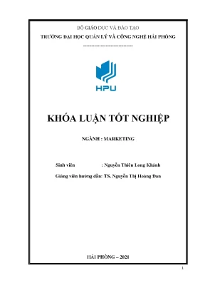 Thực trạng và giải pháp marketing của công ty tnhh thanh tú