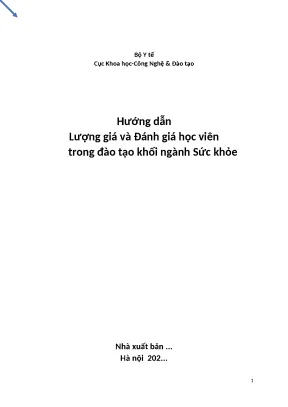 Sach lg đg hv trong đào tạo khối ngành sức khỏe xđ hạnh bảo 13 7 22 tbmqt 1