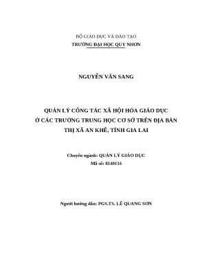 0507 quản lý công tác xã hội hóa giáo dục ở các trường trung học cơ sở trên địa bàn thị xã an khê tỉnh gia lai luận văn tốt nghiệp