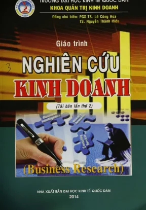 Giáo trình nghiên cứu kinh doanh in lần thứ 2 phần 1