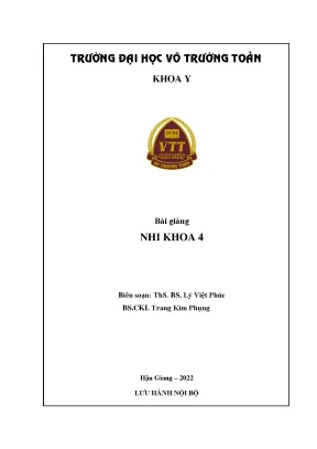 Bg nhi khoa 4 2022 phan 1 6242