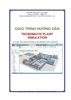 Giáo trình tecnomatix hải lưu