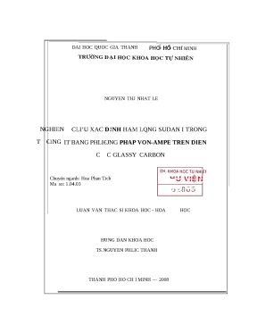Luận văn thạc sĩ khoa học hóa học nghiên cứu xác định hàm lượng sudan i trong tương ớt bằng phương pháp von ampe trên điện cực glassy carbon