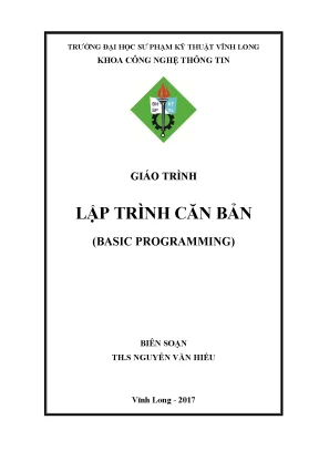 Giáo trình lập trình căn bản basic programming
