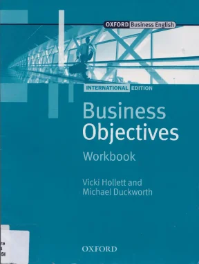Business objectives workbook by vicki hollett and michael duckworth