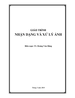 Giáo trình nhận dạng và xử lý ảnh phần 1 ts hoàng văn dũng