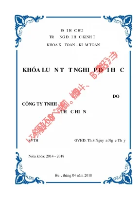 Khóa luận tốt nghiệp tìm hiểu quy trình kiểm toán khoản mục phải thu khách hàng tại công ty tnhh kiểm toán và kế toán aac