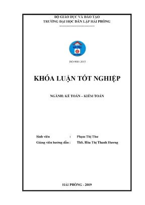 Hoàn thiện công tác kế toán doanh thu chi phí và xác định kết quả kinh doanh tại công ty tnhh thương mại ngọc hiếu