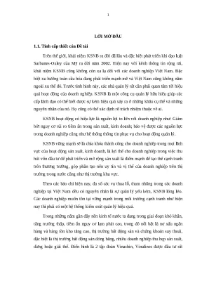 Luận văn thạc sĩ hoàn thiện kiểm soát nội bộ tại công ty cổ phần licogi 166
