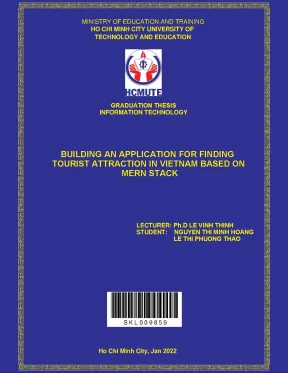 Building an application for finding tourist attraction in vietnam based on mern stack