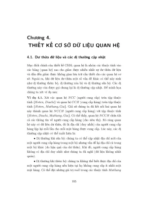 Giáo trình cơ sở dữ liệu phần 2 ts nguyễn hoàng sơn