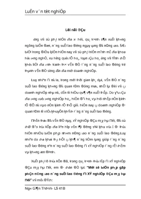 Tieu luan luận văn mot so bien phap gop phan nang cao nang suat lao