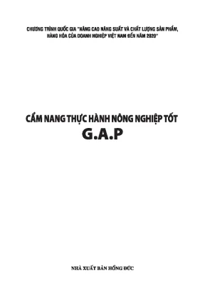 Ebook cẩm nang thực hành nông nghiệp tốt gap