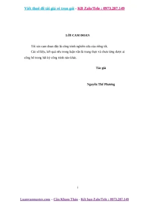 Luận văn phát triển dịch vụ logistics trên tuyến hành lang kinh tế đông tây tại quảng trị