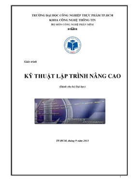 Giáo trình kỹ thuật lập trình nâng cao trường đh công nghiệp thực phẩm tp hcm