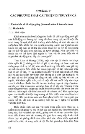 Giáo trình di truyền và chọn giống thủy sản phần 2