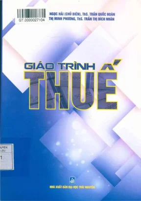Giáo trình thuế phần 1 nxb đại học thái nguyên