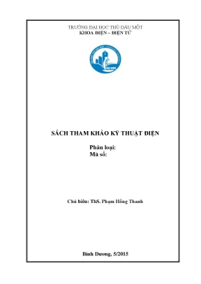 Sách tham khảo kỹ thuật điện