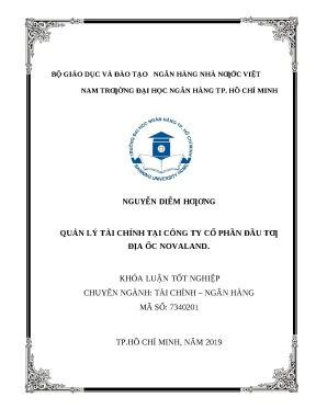 0371 quản lý tài chính tại cty cổ phần đầu tư địa ốc novaland khóa luận tcnh nguyễn diễm hương đỗ thị hà thương tp hcm đh nh hcm 2020 99 tr
