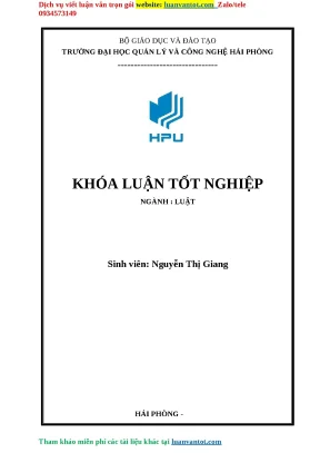 Khóa luận tốt nghiệp thừa kế theo pháp luật một số vấn đề lý luận và thực tiễn