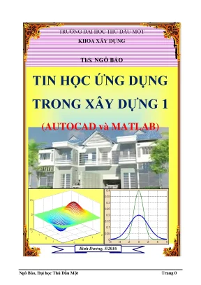 Tin học ứng dụng trong xây dựng