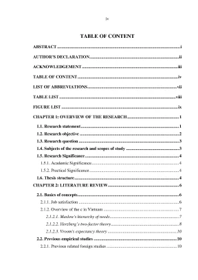 Khóa luận tốt nghiệp factors affecting the job satsfaction of employees in wall street english viet nam