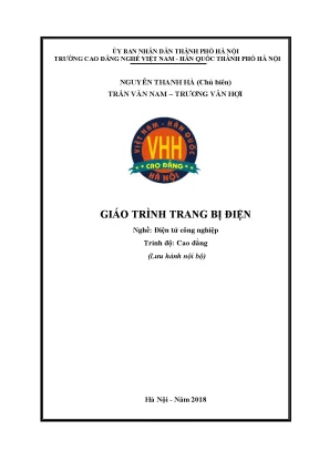 Giáo trình trang bị điện nghề điện tử công nghiệp cao đẳng