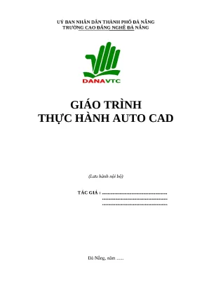 Giáo trình thực hành auto cad