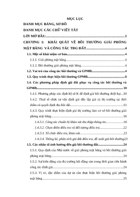 Luận văn thạc sĩ hoàn thiện công tác thẩm định giá bất động sản trong bồi thường giải phóng mặt bằng của công ty cổ phần thẩm định giá ivc việt nam