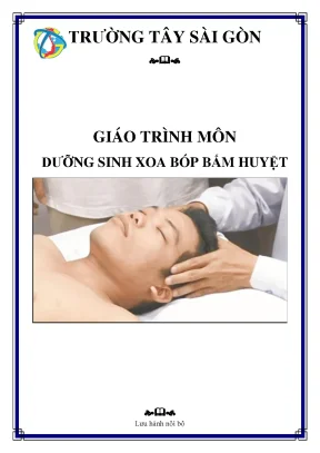 Giáo trình dưỡng sinh xoa bóp bấm huyệt trường tây sài gòn