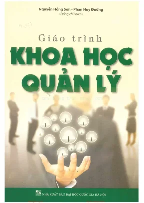 Giáo trình khoa học quản lý phần 1 nguyễn hồng sơn và phan huy đường