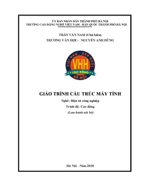 Giáo trình cấu trúc máy tính nghề điện tử công nghiệp cao đẳng