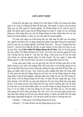 Giáo trình hệ thống thông tin kế toán phần 1