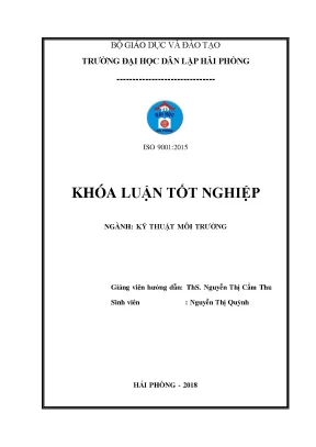 Đánh giá hiện trạng môi trường công ty ô tô chiến thắng