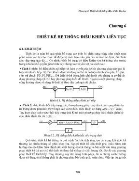 Giáo trình lý thuyết điều khiển tự động phần 2 ths trần thị hoàng oanh