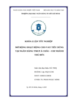 0841 mở rộng hoạt động cho vay tiêu dùng tại nh tmcp á châu chi nhánh thủ đức khóa luận tcnh hà thư hoàng phan ngọc minh tp hcm đh nh hcm 2020 x 59