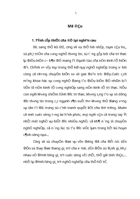Luận văn biện pháp giáo dục định hướng giá trị nghề nghiệp cho học sinh trường thpt đan phượng hà nội