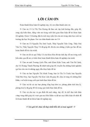 Khóa luận khảo sát thành phần hóa học của lá cây núc nác oroxylum indicum l họ chùm ớt bignoniaceae