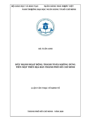 1212 đẩy mạnh hoạt động thanh toán không dùng tiền mặt trên địa bàn tp hcm luận văn thạc sĩ tcnh hà tuấn anh nguyễn đức trung tp hcm đh nh hcm 2020 88