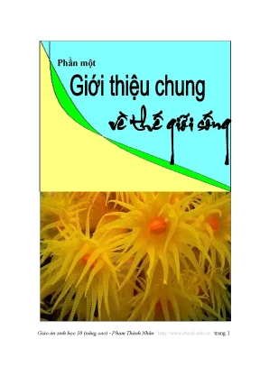 Giới thiệu chung về thế giới sống