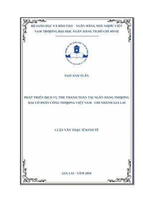 0458 phát triển dịch vụ thẻ thanh toán tại nhtm cp công thương việt nam chi nhánh gia lai luận văn thạc sĩ tcnh ngô anh tuấn phan ngọc minh tp hcm đh n