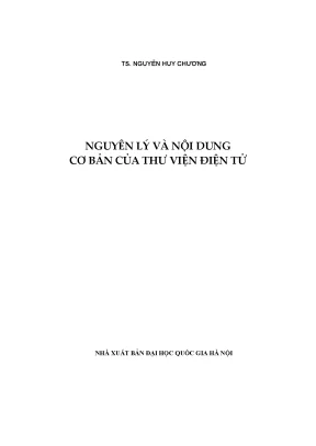 Thư viện điện tử những nguyên lý cơ bản