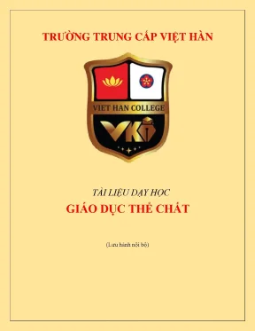 Tài liệu dạy học giáo dục thể chất trình độ trung cấp