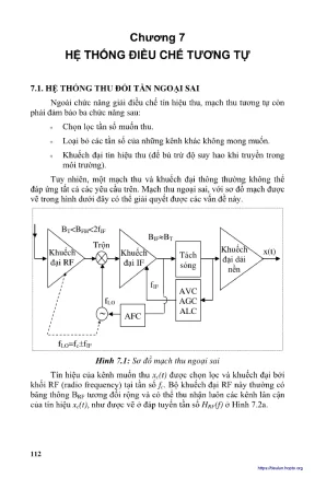 Giáo trình hệ thống viễn thông phần 2
