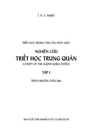 Nghiên cứu triết học trung quán