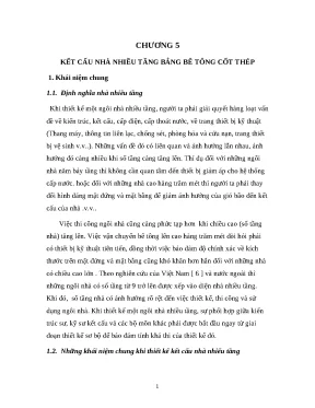 Giáo trình nhà nhiều tầng đã chữa chữ và công thức 123